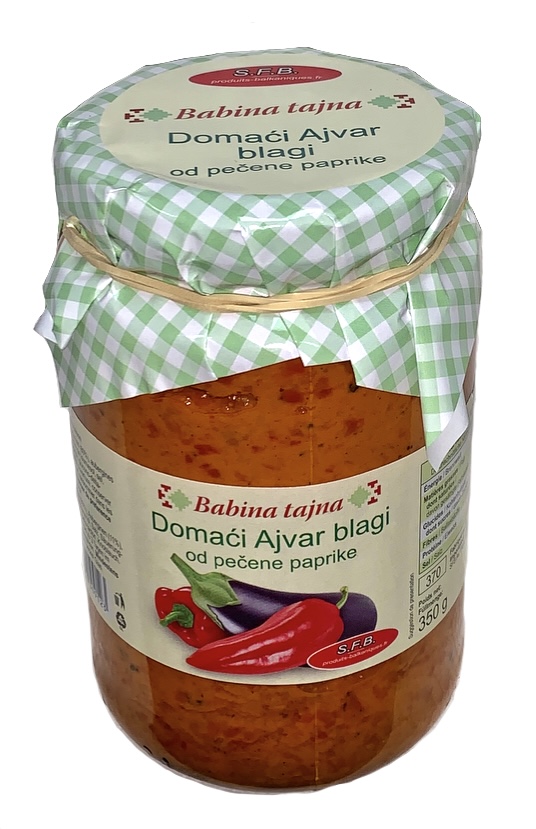 Ajvar Babina Tajna 350g Qualité Maison
